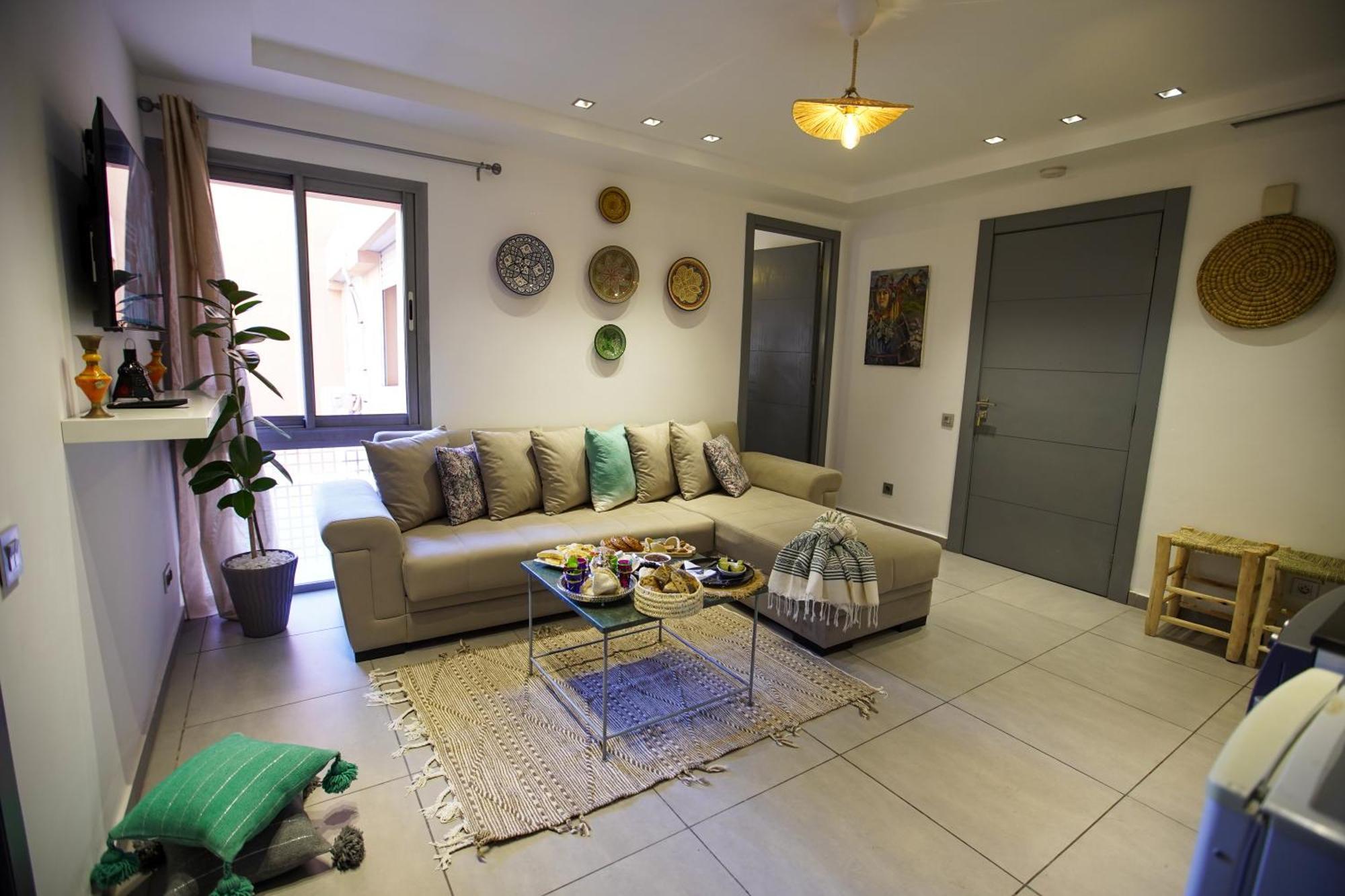 Lovely 2-Bedroom With Ac-Netflix-Nespreso Marrakesh Esterno foto