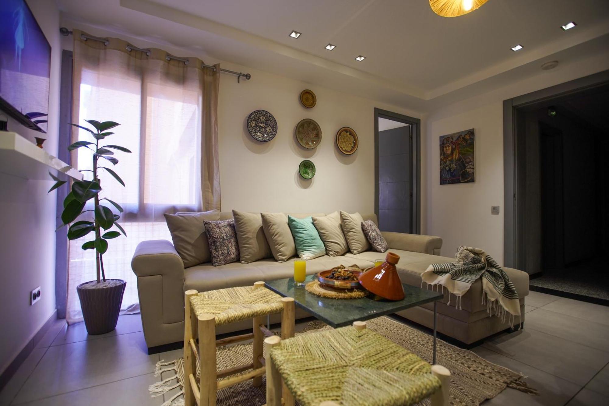 Lovely 2-Bedroom With Ac-Netflix-Nespreso Marrakesh Esterno foto